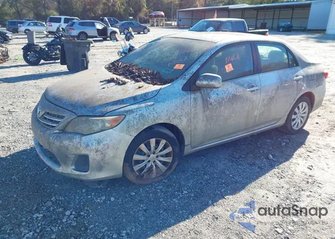 2013 Toyota Corolla Le from USA, damaged, VIN 5YFBU4EE1DP155340
